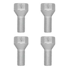 4 x Radschrauben M12x1,5 Radbolzen für Anhänger, konische Kugel