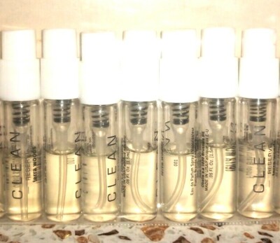 Clean Reserve TERRA WOODS Eau de Parfum Spray 1.5mL 0.05 oz QUANTITY 7 VIALS NEW