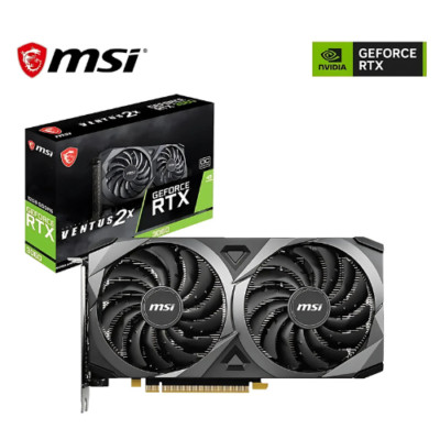RTX 3060 12GB GeForce Gaming Graphics Card GPU Performance Cooling Fans