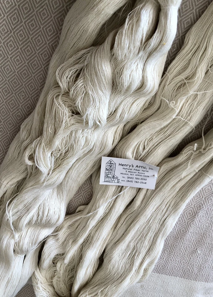 Henry's чердак пряжи альпака кружева - натуральный неокрашенный - 2 мотки в 1 комплект. - Изображение 4 из 4
