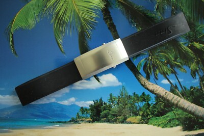 SINN 21MM BLACK RUBBER DIVER PILOT SAILING DEPLOYMENT WATCHBAND WATCH BAND STRAP