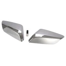 Pair Chrome Mirror Covers Left&Right Side For Chevy Chevrolet Malibu 2016-2024