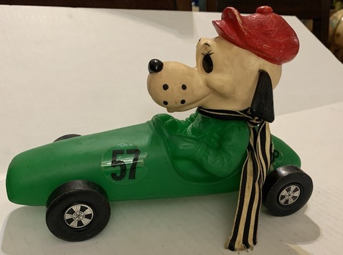 1973 Race Car Toy Dog Royal Industries Bank Peoples National Bank Plymouth Ohio