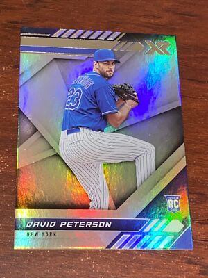 2021 Panini Chronicles XR Base #17 David Peterson RC Mets B8735