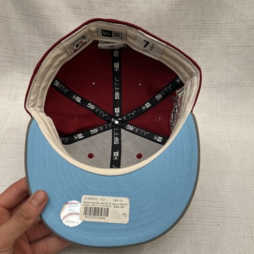 New Era Boston Red Sox 59FIFTY Fitted Hat All Star Game 99 Side Patch 7 1/2 - Picture 5 of 7