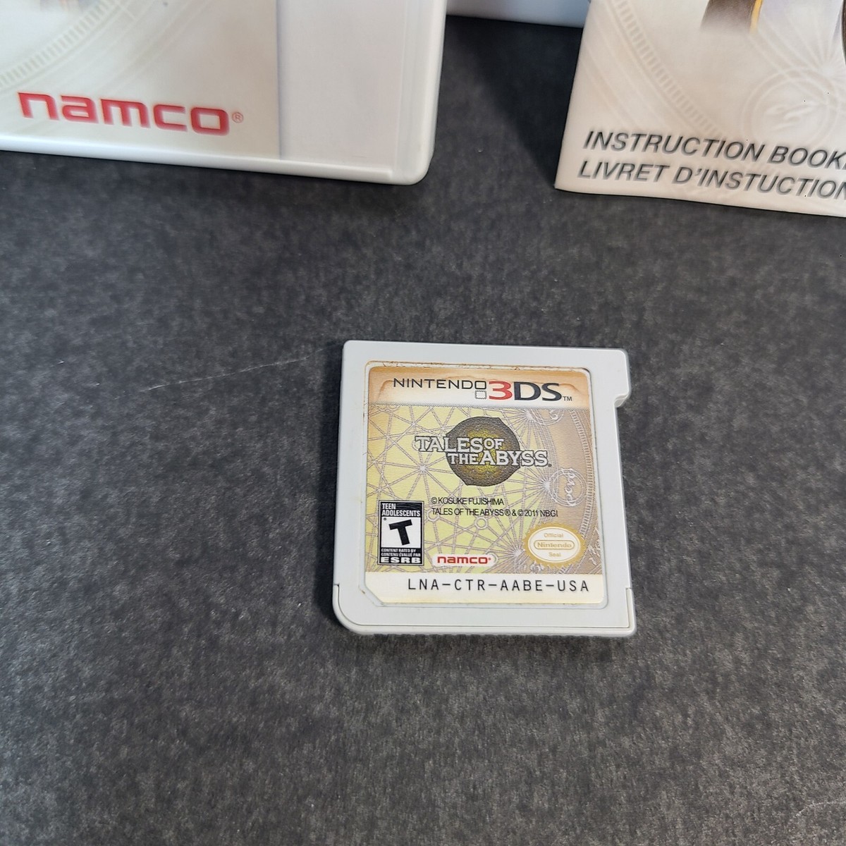 Tales of the Abyss (Nintendo 3DS, 2012) CIB Compete Authentic