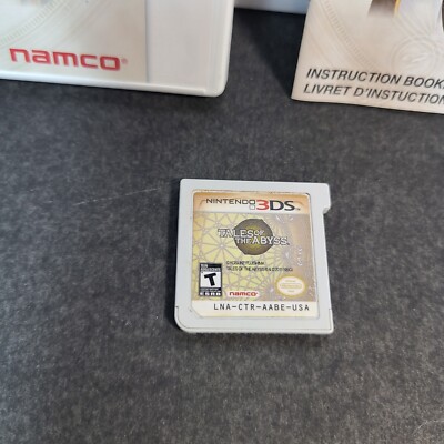 3dsソフト Tales of the Abyss (Nintendo 3DS, 2012) CIB Compete Authentic