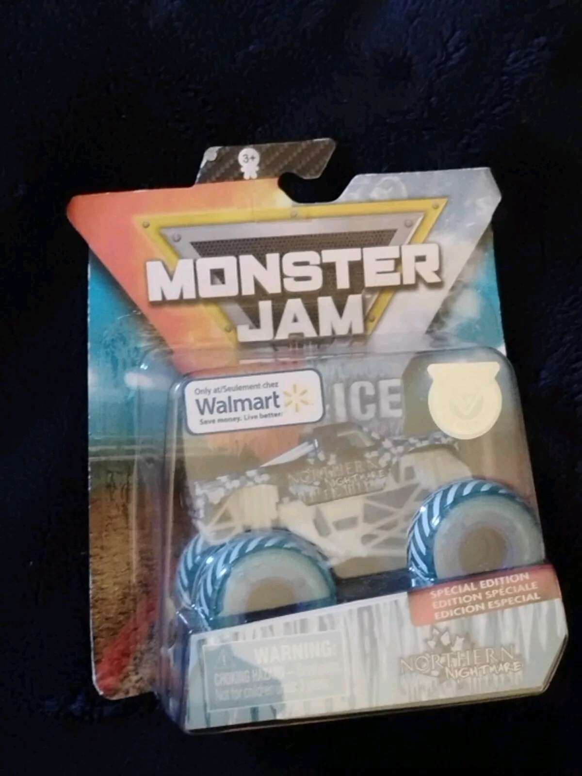 Monster Jam Fire & Ice Northern Nightmare Truck Walmart Exclusive Spin Master