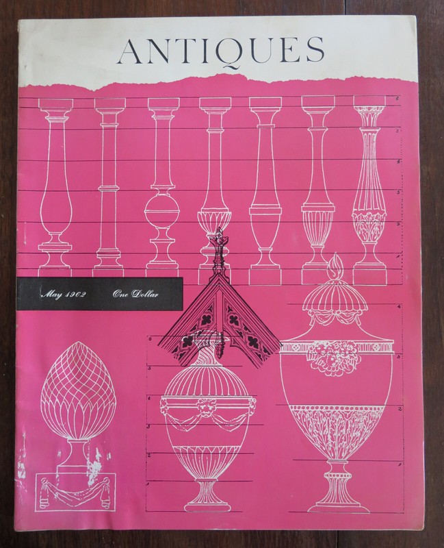 Vintage The Magazine Antiques May 1962 good condition