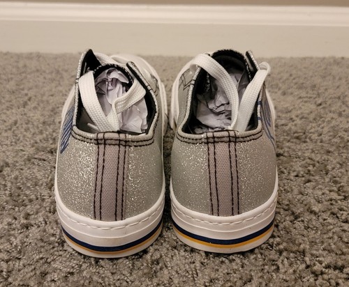 Los Angeles Rams Women's Shoes- Size 8, Canvas Sneakers, NFL Licensed, Stafford - Picture 5 of 6