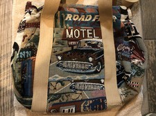 Route 66 tapestry tote bag/purse