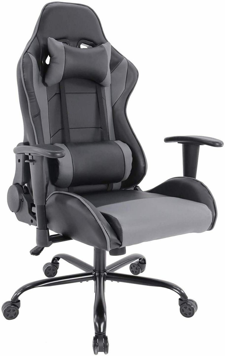 Smugdesk Gaming Chair with Headrest and Lumbar Support