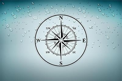 Nautical Anchor Vinyl Sticker – Car, Motorcycle, Helmet, Boat – Multicolored 3 thumbnail image