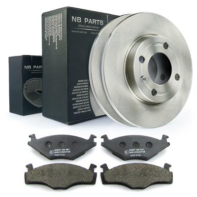 RIDEX Bremsenset Vorne 3405B0019 - Bremsscheiben & Beläge Satz Für VW Lupo & BMW 3er