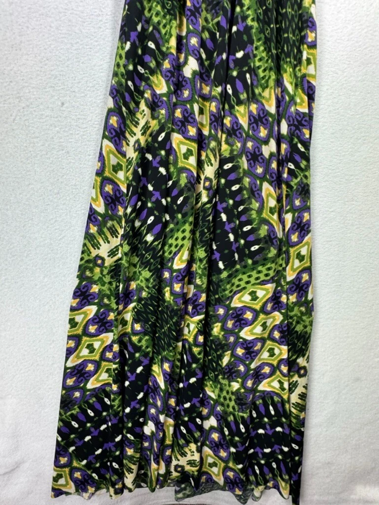 VETEMENTS Maxi abito ELAN Halter taglia media elasticizzato spiaggia isola anni 90 vintage