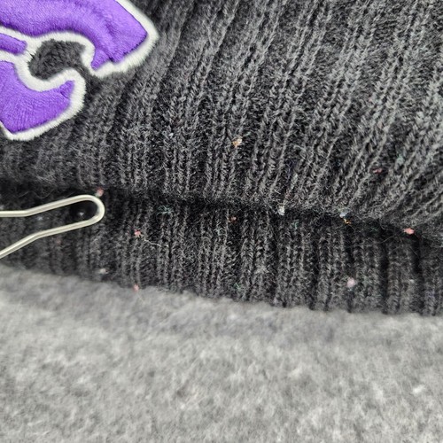 Kansas State Wildcats Stocking Cap New Era Purple Beanie - Picture 3 of 6