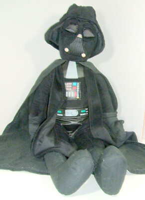Star Wars Darth Vader 29 inch Plush Toy Doll Cape & Fabric Face Mask Lucas Films