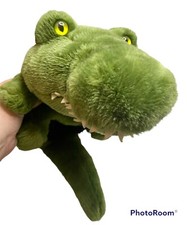 Crocodile Stage Hand Puppet Green Gator Daphne Educational Alligator 22 Large