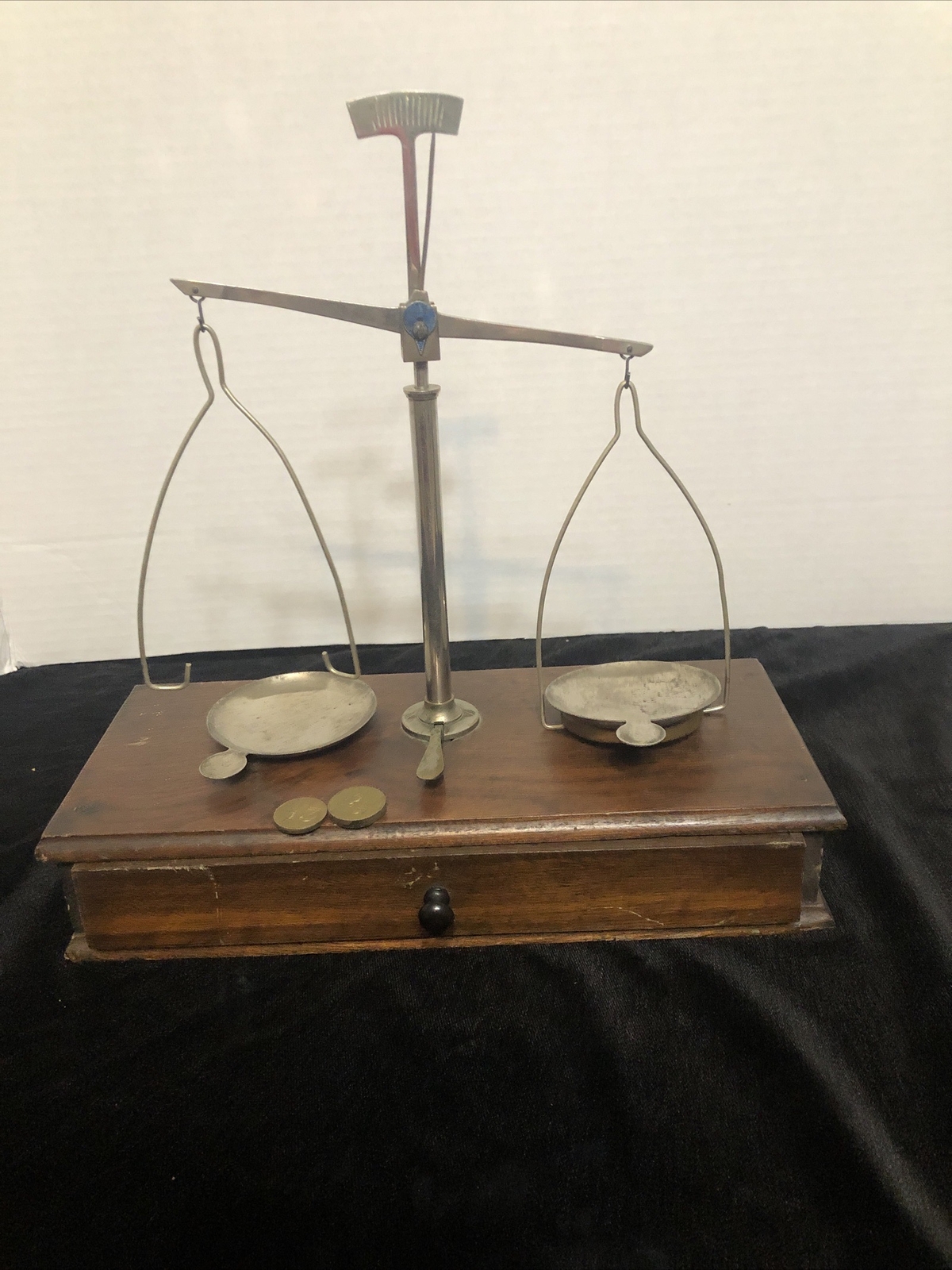 Antique Gold Balance Scale eBay