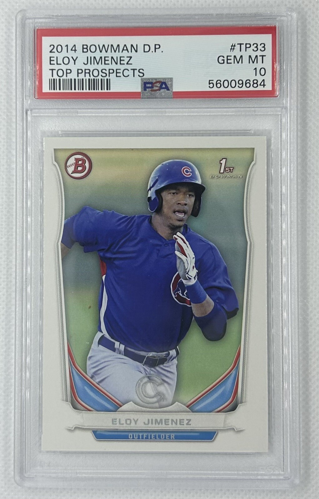 2014 Bowman Draft Picks Eloy Jimenez Top Prospects #TP33 PSA 10 1st Bowman 🔥