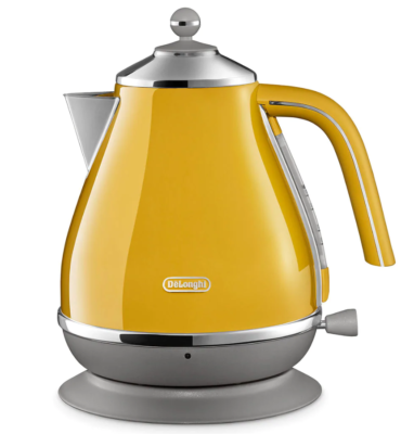 Delonghi CTOC4003Y KBOC2001Y Icona Capitals 4 Toaster + Kettle