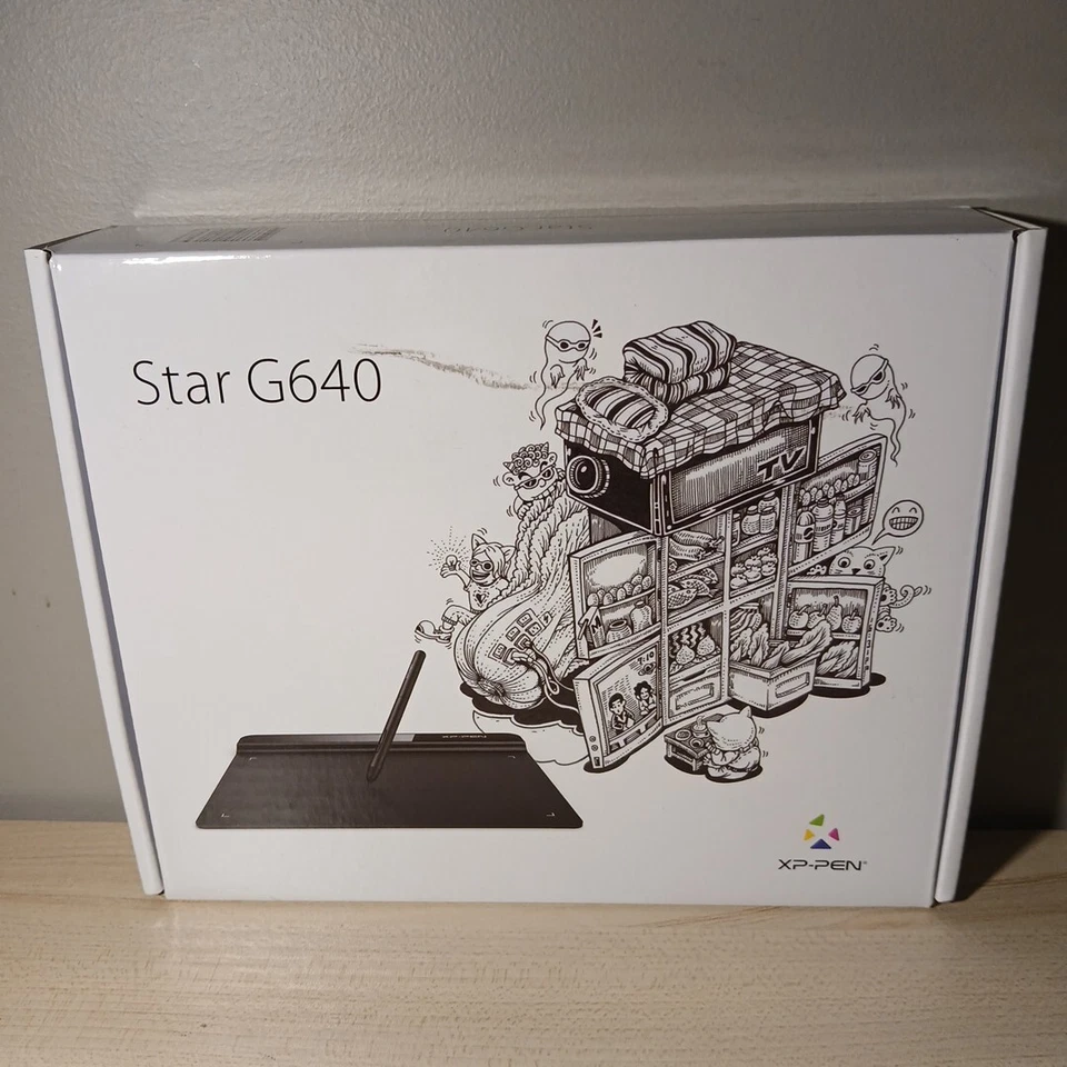 Wacom Intuos Stylus Pen CS-600 With Case And USB Cable + Star G640 Drawing Pad - Image 3 of 4