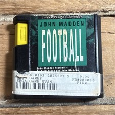 Electronic Arts John Madden Football (Sega Genesis) Sports Football Madden NFL