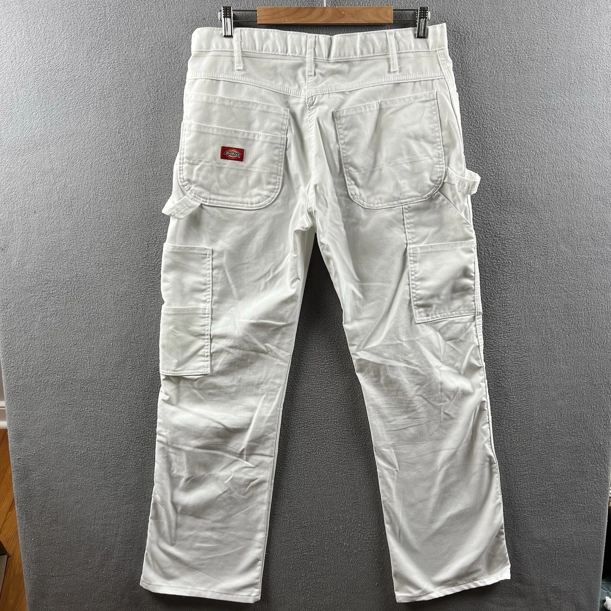 Dickies White Cotton Pants for Men for sale | eBay