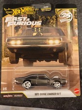 Hot Wheels Fast & Furious 25th Anniversary 1970 Dodge Charger R/T Chase Car