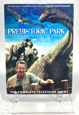 Prehistoric Park Animal Planet DVD Case & Slipcover Dinosaur TV Series