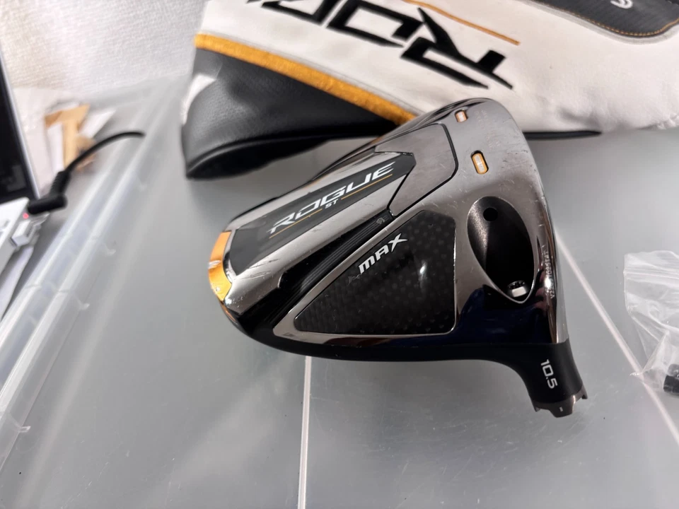 Callaway Rogue ST MAX 10.5* Driver Head Only ( RH ) w/cover, weight - Image 2 of 4