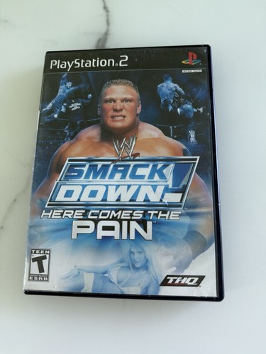 Jeu PS2 WWE SmackDown! Here Comes The Pain (PAL) - Capcom