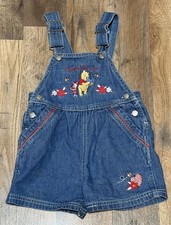 Vintage Winnie The Pooh Denim Overalls