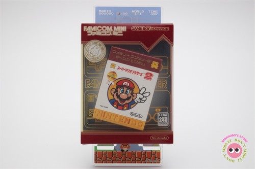 Super Mario Bros. 2 Gameboy Advance GBA Famicom Mini Series Complete in Box