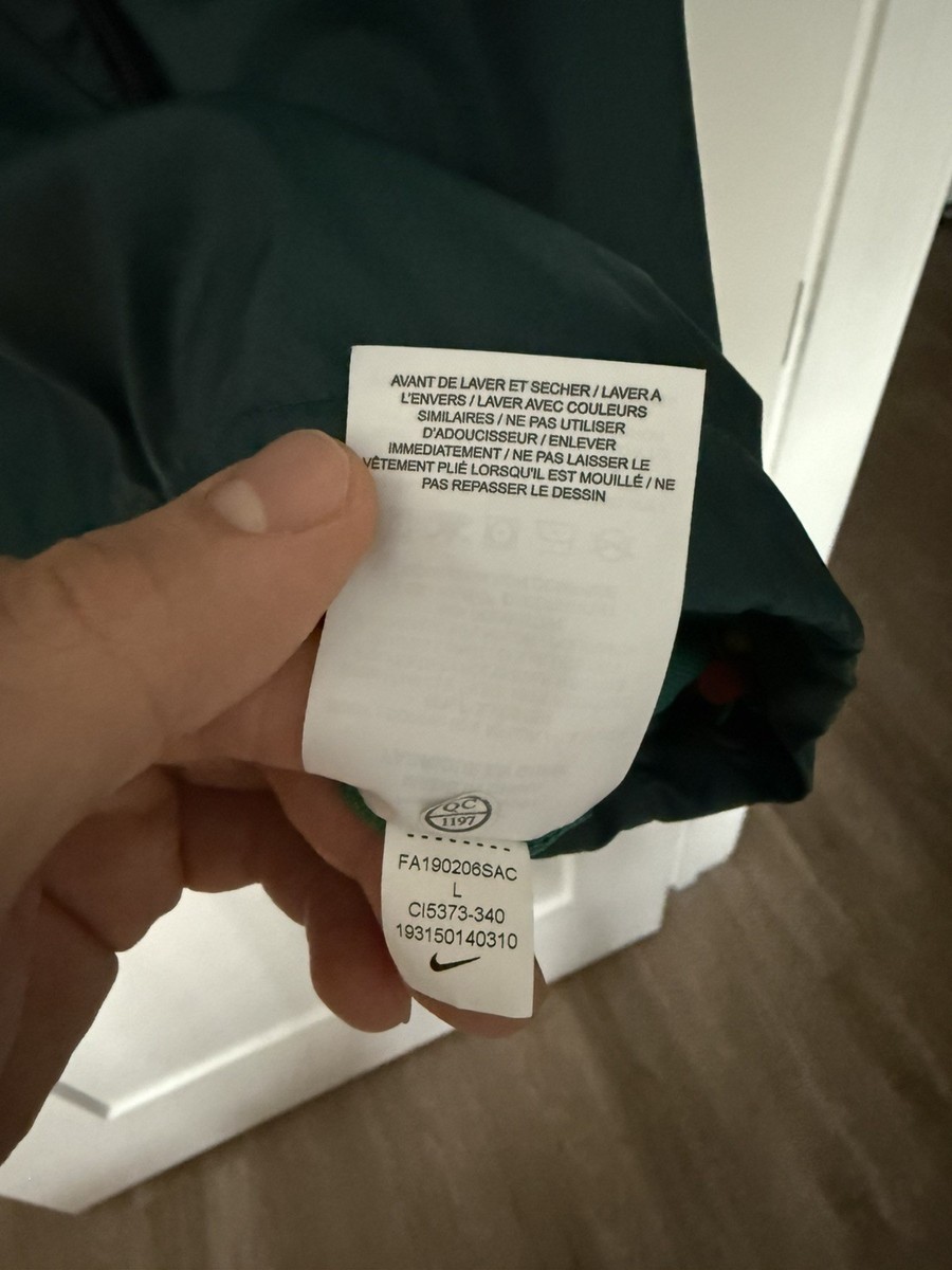 Nike x Cactus Plant Flea Market CPFM Anorak Teal Half Zip Jacket
