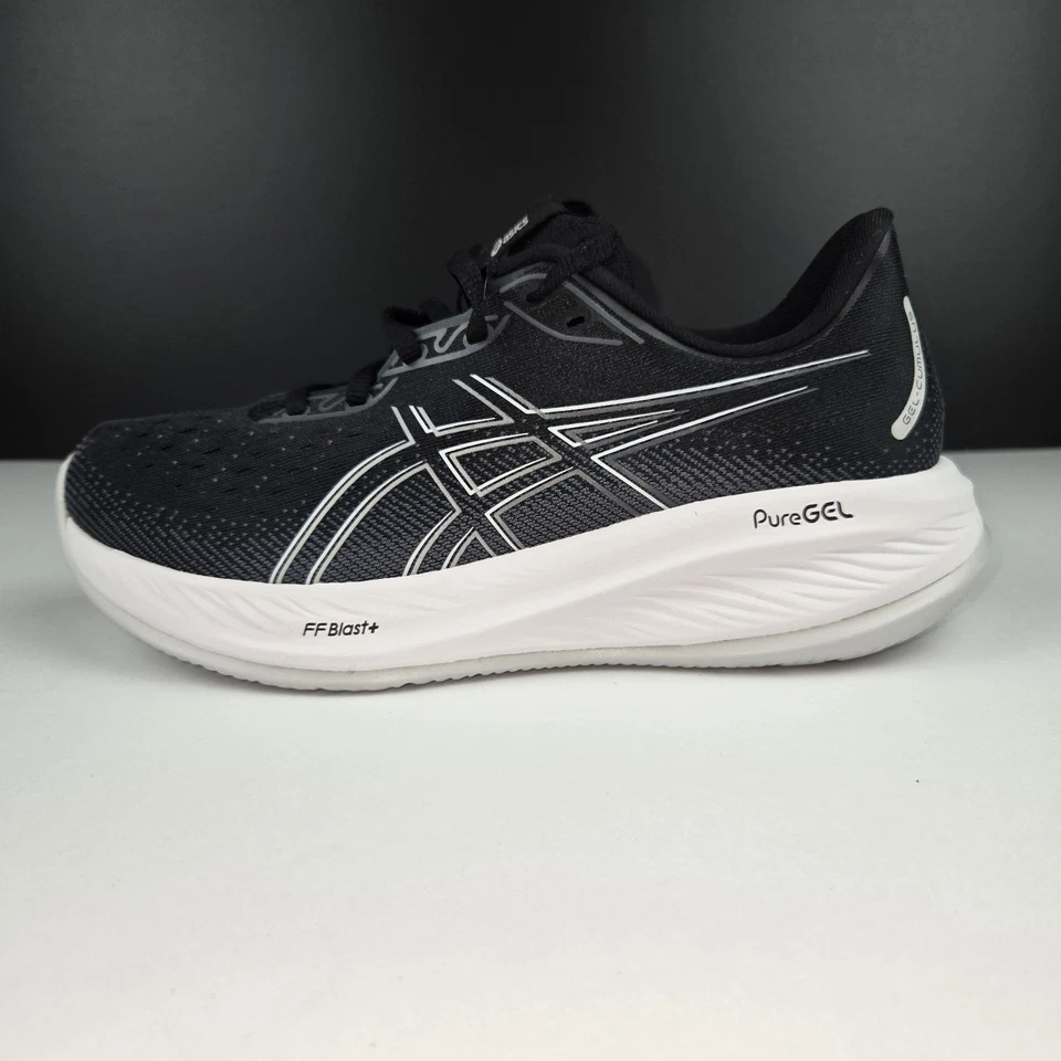 Zapatillas deportivas para correr Asics Gel Cumulus para hombre talla 10 negras Foto 2 de 4