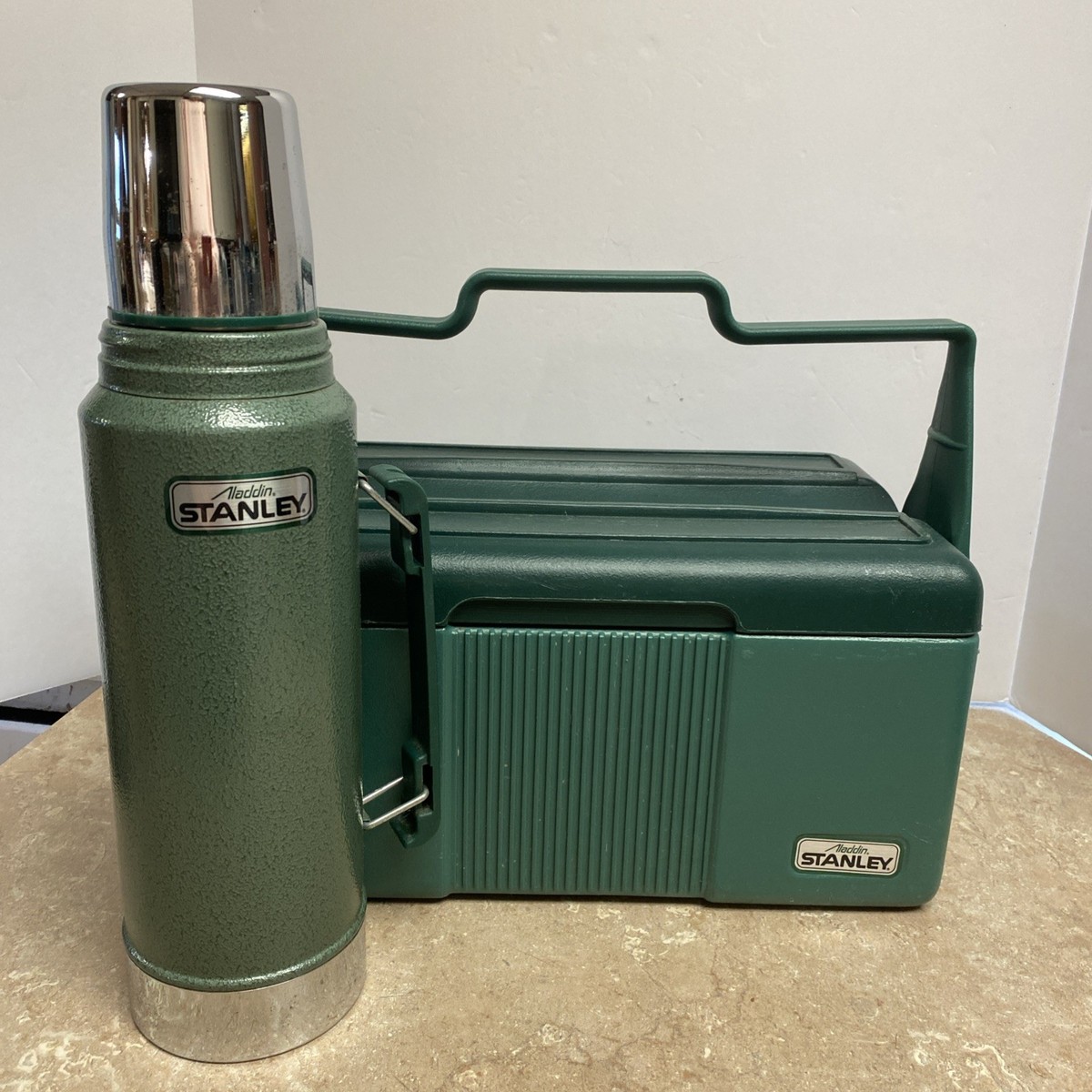 Stanley Aladdin Lunch Box Cooler and Vacuum Thermos Bottle Combo