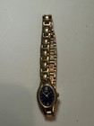 Seiko Women's Quartz Watch 1N01-0FR8 Blue Dial Gold Tone Needs Battery As-Is — photo 1