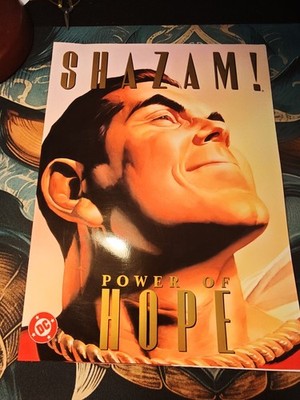 Shazam! Power of Hope   DC Comic   Alex Ross   Large Format Paperback   VG