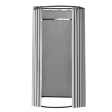 VEVOR Fitting Room, Dressing Room with Thick Polyester Curtains, Privacy Space w