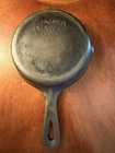 New ListingVintage Wagner Ware Sidney -0- Cast Iron # 2A Skillet Frying Pan 6.5” Diameter