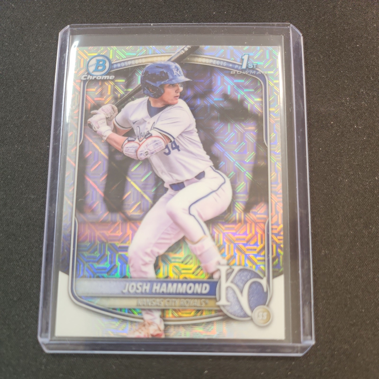 2025 Bowman Draft - Chrome Josh Hammond #BDC-185 Refractor (RC)