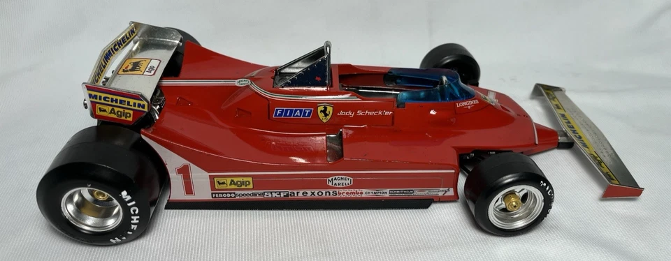 Burago 1/14 Ferrari 312 T5 #1 Jody Scheckter NO SPECCHIETTI - Immagine 3 di 4