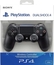 Sony PlayStation DualShock 4 Wireless Controller – Jet Black, Brand New & Sealed