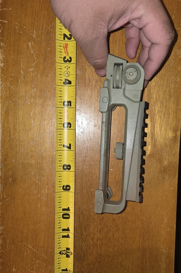 Asa de transporte desmontable A2 con riel Picatinny Foto 3 de 4