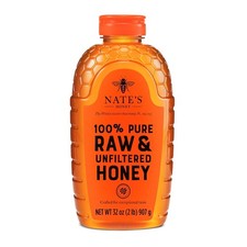 Pure Raw Unfiltered Honey 32oz Squeeze Bottle Natural Sweetener Gluten Free