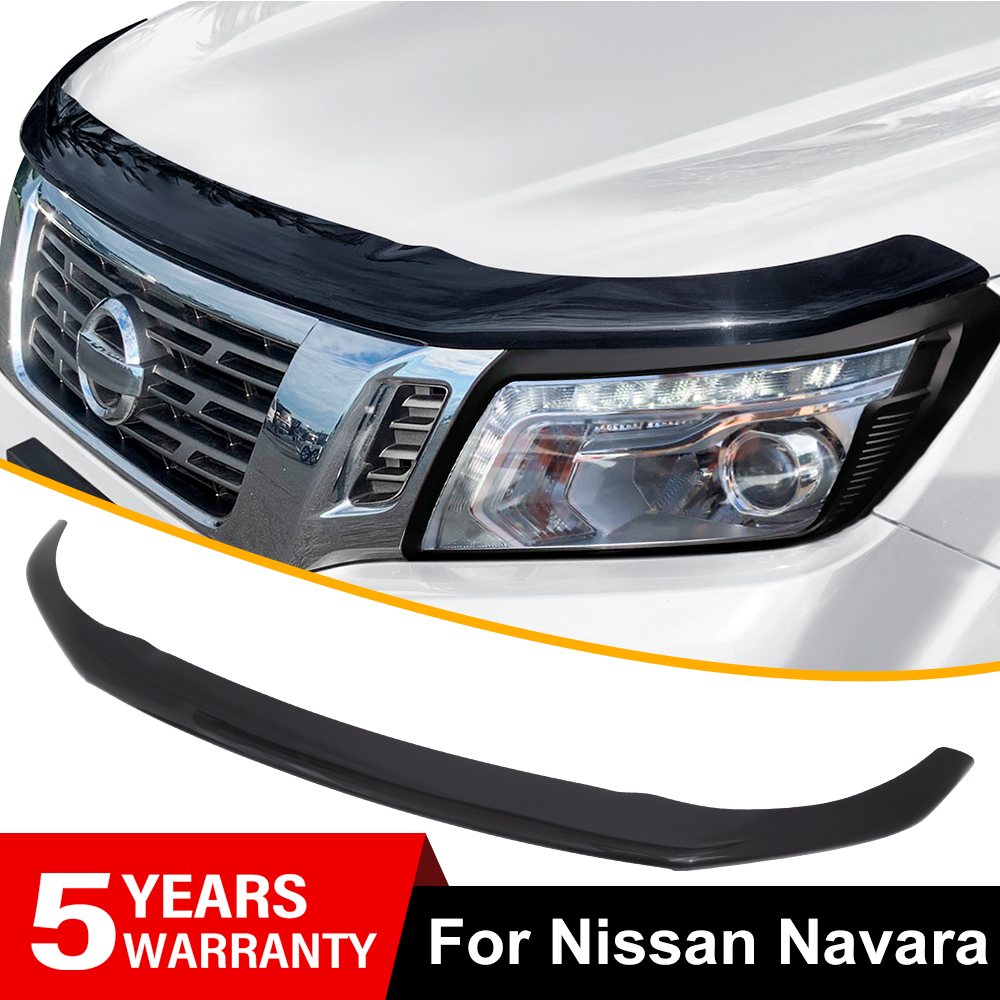 FOR NISSAN NAVARA NP300 2015-2020 BONNET GUARD STONE WIND DEFLECTOR PROTECTOR