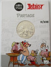 France 10 Euro 2022 Asterix Partage / Parts Silver