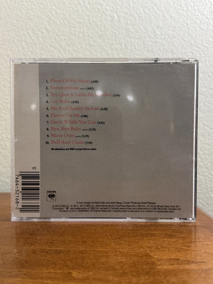 Janis Joplin – Greatest Hits Compilation 1973 Rock CD Foto 2 de 4