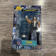 WCW Toybiz Bash At The Beach Wrestlers Action Figure Sting MOC Rare Vintage